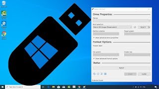 how to create windows 10 bootable usb flash drive with rufus