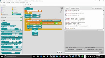 Programming Makeblock Starter Robot - Ultrasonic Sensor