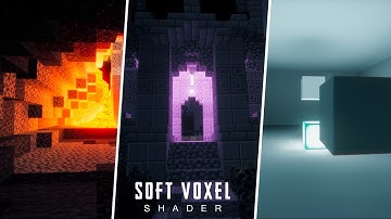 NEW RAY TRACING SHADER - SOFT VOXELS SHOWCASE | Minecraft Java Edition