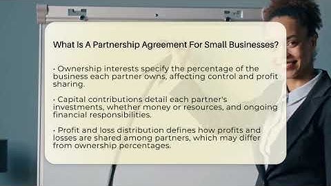 What Is A Partnership Agreement For Small Businesses? - Small Biz Success Hub