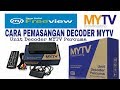 Cara pemasangan decoder mytv dvbt2 unit dekoder percuma bshb40