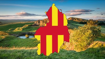 Northumberland - Flag Map Speedpaint