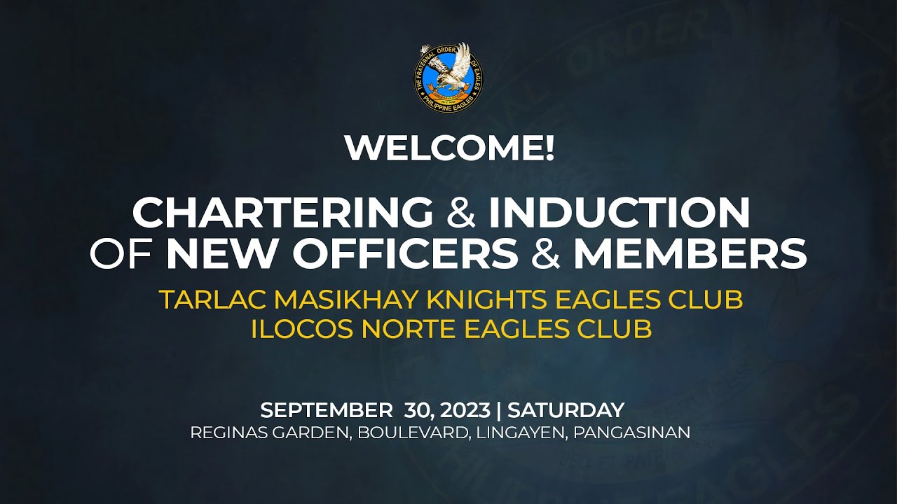 CHARTERING & INDUCTION OF NEW OFFICERS & MEMBERS | SEPTEMBER 30, 2023 [FULL EVENT]