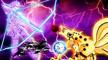 Sasuke Indra OP VS Naruto OP (all form) in Jump Force Mugen 😱