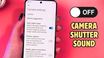 How to Disable Camera Shutter Sound on Xiaomi 13