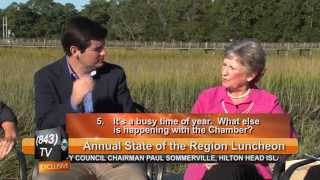 843TV | Cathy Havens, HHI-Bluffton Chamber | 10-21-2014 | Only on WHHI-TV