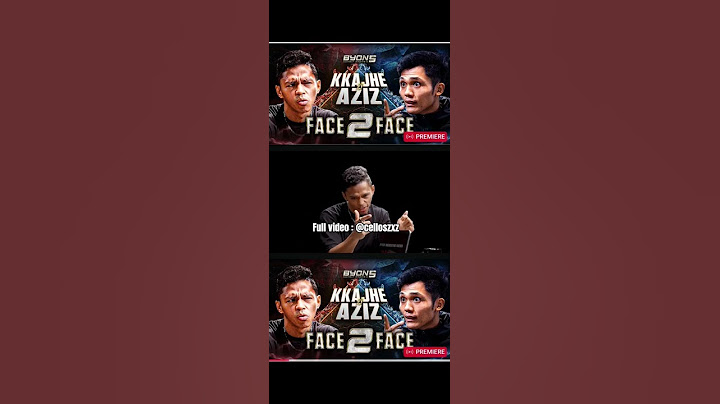 Panas Face 2 Face Kkajhe & Aziz #byon5 #byoncombat #byoncombatshowbiz #celloszxz #trending #fyp