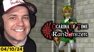 Becoming Adult Link in my First OoT Randomizer!