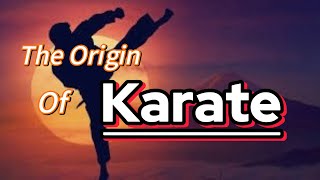 Karate “The Origin” #japan #martialarts #origin #kungfu #karate