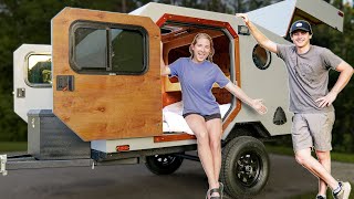 Our Unforgettable First Night in the DIY Teardrop Camper