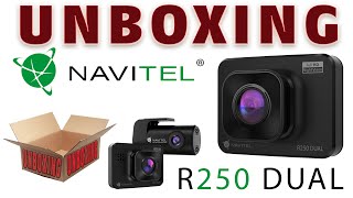 UNBOXING - NAVITEL R250 Dual menetrögzítő kamera szett