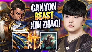 CANYON IS A BEAST WITH XIN ZHAO! - GEN Canyon Plays Xin Zhao JUNGLE vs Viego! | Season 2024