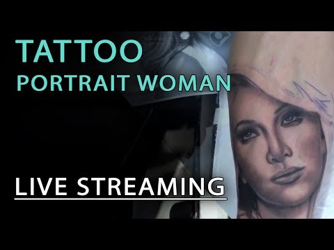 Tatuaggio Ritratto Donna live streaming