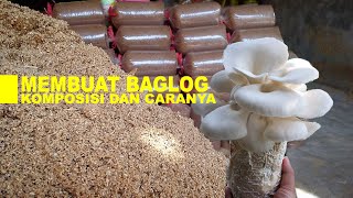 Cara Membuat Baglog Jamur Tiram Untuk Budidaya Jamur Tiram