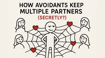 How Dismissive Avoidants Secretly Keep Multiple Partners | Hidden Psychology of Emotional Control