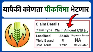 Localised Pikvima Yield Based Mid Term Pikvima महणज कय ? कणत पकवम जसत भटणर