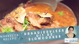 Draadjesvlees uit de Slowcooker