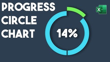 How to build a Progress Circle Chart in Excel - (Infographics style)