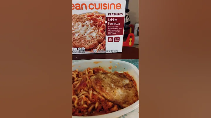 Eating Lean Cuisine Chicken Parmesan, Dbn, MI, 12/...