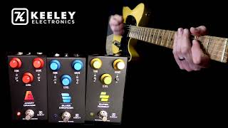 keeley 4-in-1 Series Angry Orange, Blues Disorder, Super Rodent