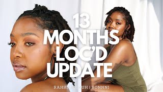 LOC UPDATE | 13 Months Loc’d | Products I Use