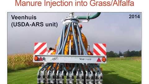 Manure Injection in Alfalfa and Grass Experiences in New York
