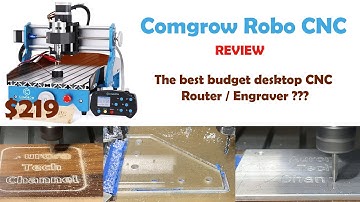 Comgrow Robo CNC Review: The best first budget desktop CNC router / engraver for beginner?