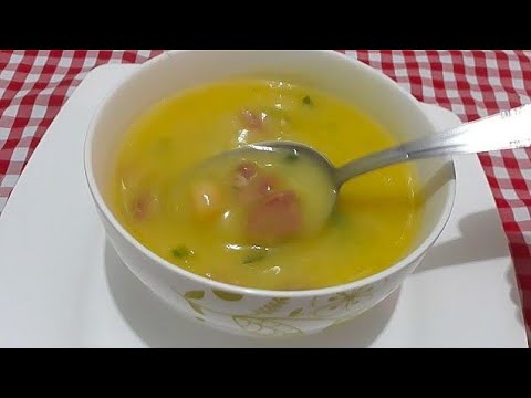 CALDO DE MANDIOCA FÁCIL E DELICIOSO