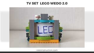 Lego Wedo 20 Tv Set