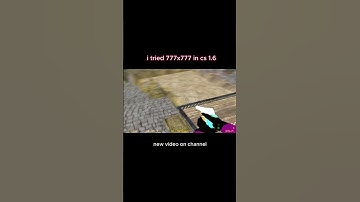 i tried 777x777 resolution in cs 1.6  #counterstrike16 #cs16montage #cs16 #counterstrike #aimcfgcs