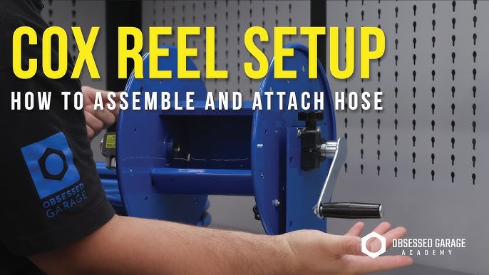 How to Service a Hose Reel Swivel - Coxreels Hand Crank Hose reel