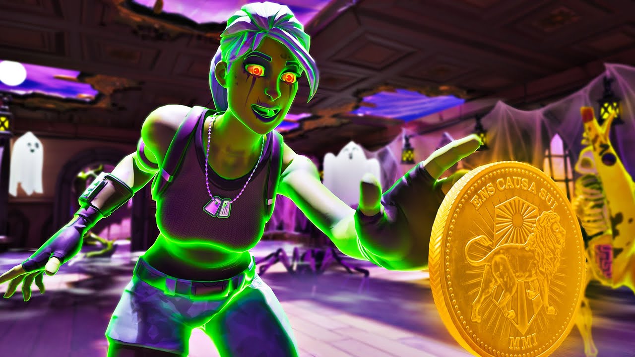 🎃👻Find The Secret Coin👻🎃 Fortnite Creative Map