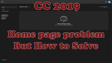 How to solve adobe photoshop home screen loading problem ! disable home screen ! photoshop problem