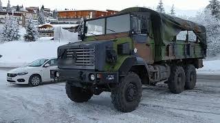 French Army 6 wheel drive GBC 180 Renault Truck walk around