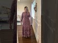 All Abloom Dress Try On