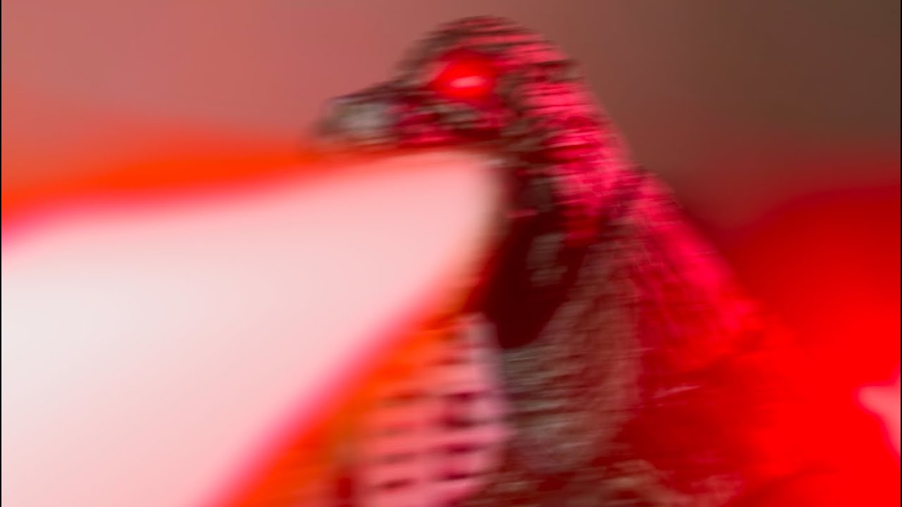 NECA Godzilla 1989 Spiral Heat Ray Stop Motion Animation - YouTube