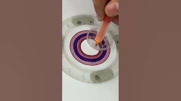A Never-Ending Flow of Satisfying Spirals #art #asmr #satisfying #spirograph #shorts #2025 #usa