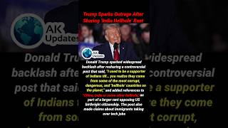 Trump Shares ‘India Hellhole’ Rant#trump#india#china#birthrightcitizenship#immigration#usa#america