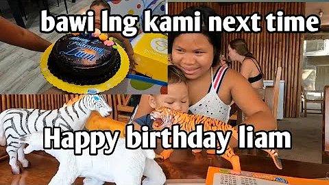 Liam turns 2 years old simple birthday