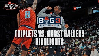 Season 6 Playoffs | Triplets vs. Ghost Ballers | Highlights