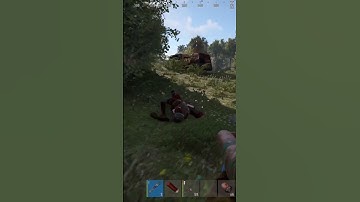 Solo Player Uses Smart Turrets To Defend Against Raiders On Rust #rust #raid