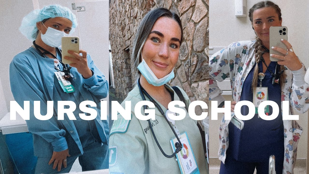 DAYS IN MY LIFE AS A NURSING STUDENT | nursing school vlog, HESI ...