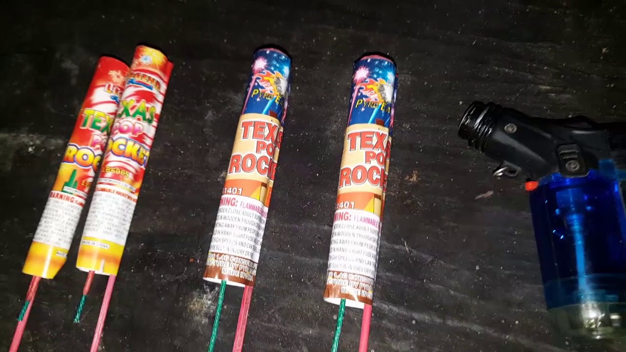 Pop Rockets Explode 4 Texas pop Rockets demo - YouTube