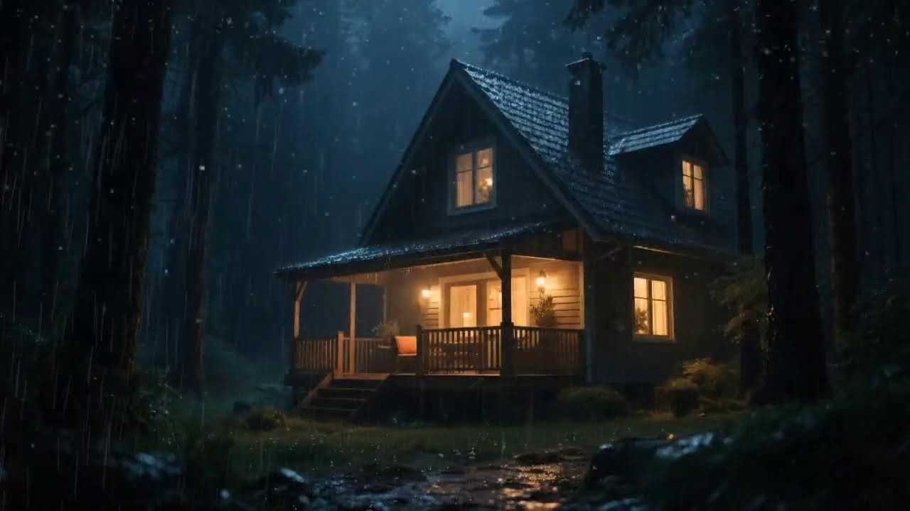 Super Heavy Rain To Sleep Immediately - Rain Sounds for Sleep Aid