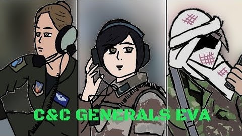 C&C Generals EVA Voice Comparison  @xyhc-cnc