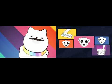 EEEAAAOOO 2.0 but left 100% Original and right 100% K.K K.K SLIDER