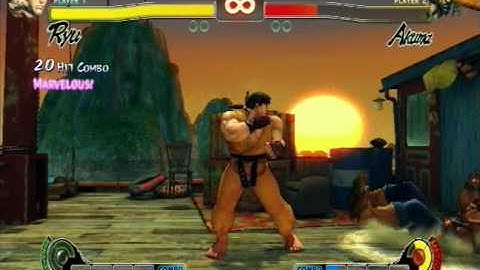SF4 Biweekly TACV 01: Ryu (Street Fighter IV Combos)