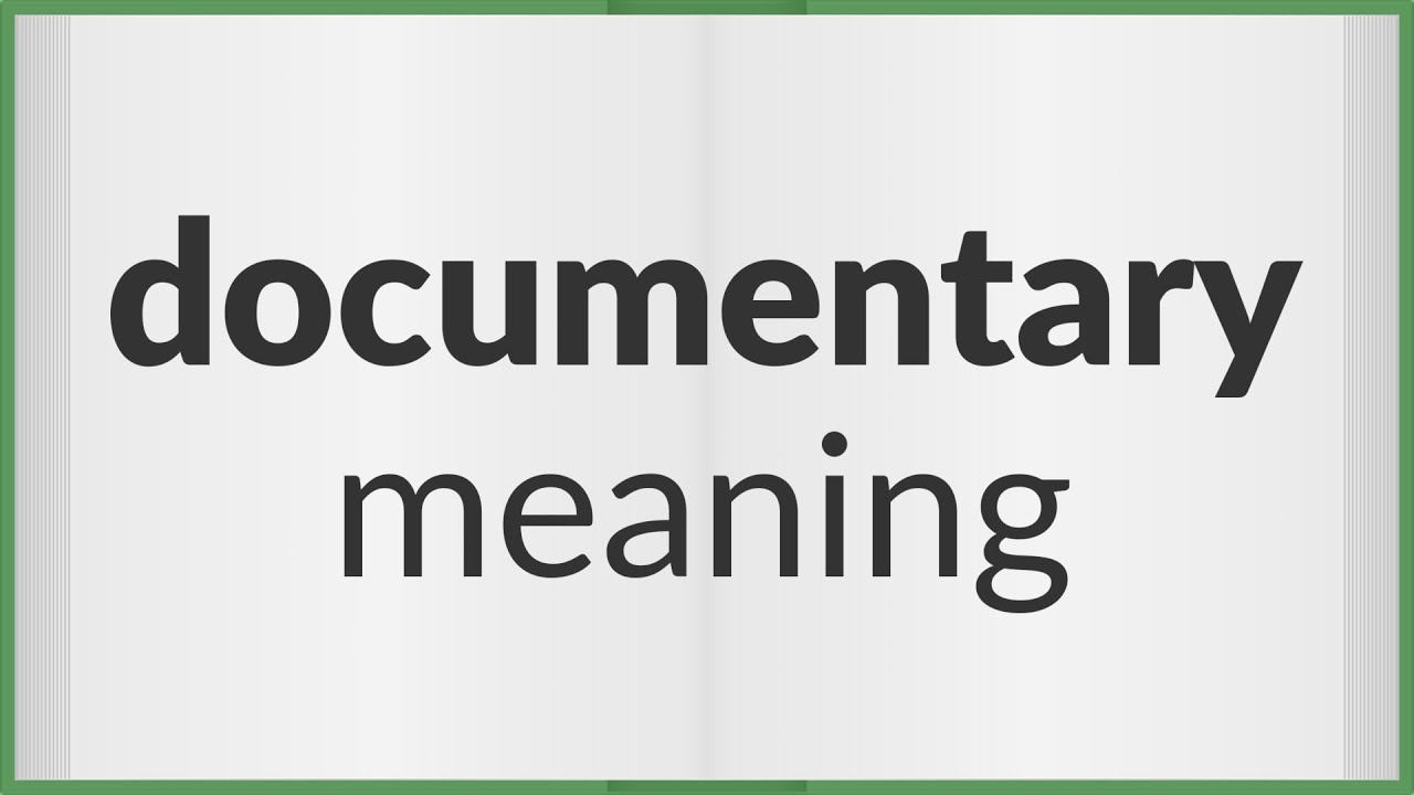 meaning of documentary essay