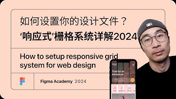 什麼是 Responsive Web Design 響應式網頁設計 (RWD)？响应式栅格系统详解2024 ｜Figma教學2024 ｜如何设置你的设计文件？