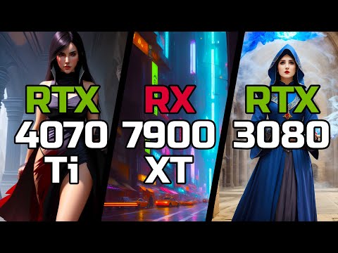 RTX 4070 Ti vs RX 7900 XT vs RTX 3080- Test in 12 Games